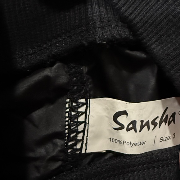 Sansha black size 3 dance pants - Picture 3 of 4